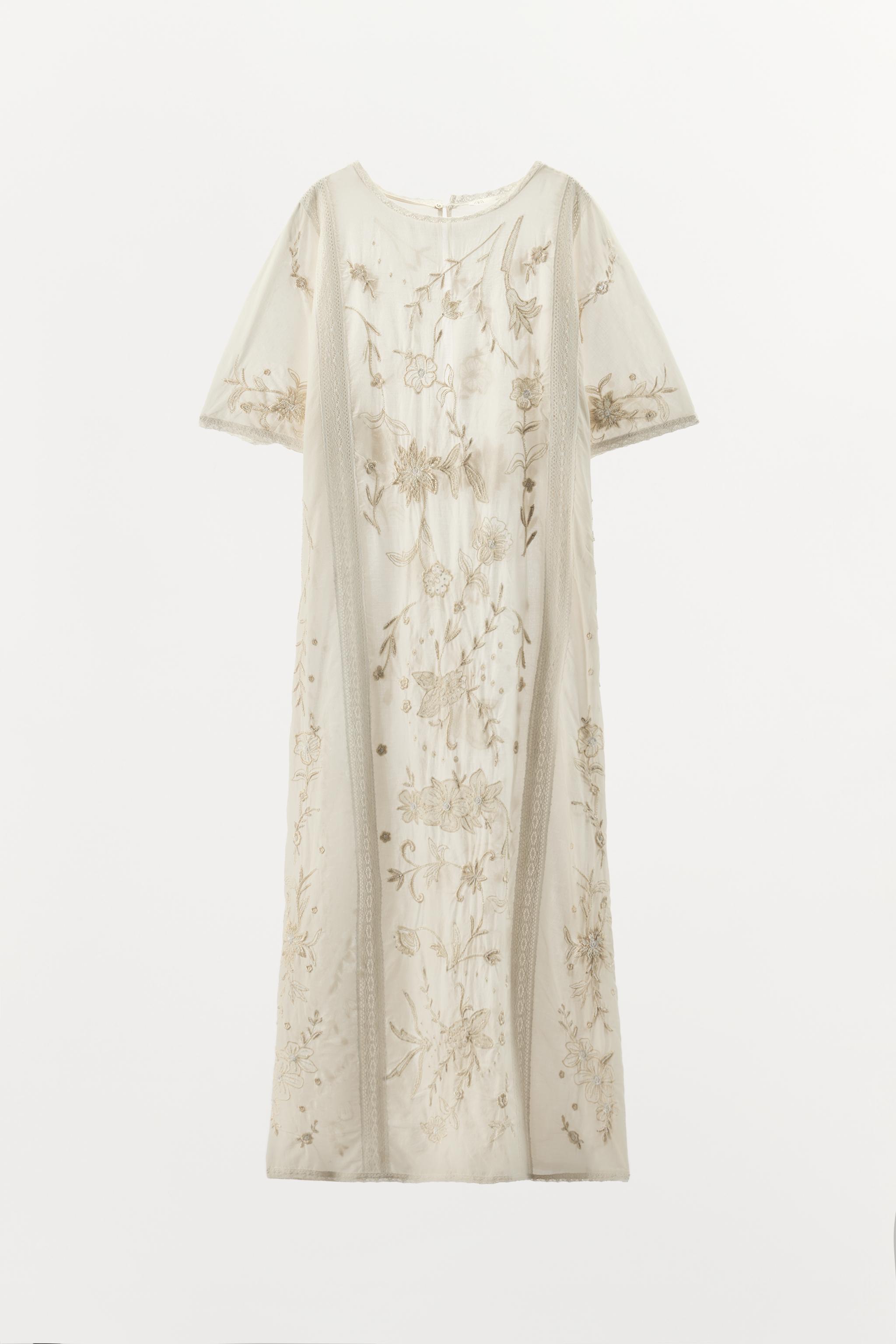 ROBE BRODERIES FANTAISIE ÉDITION LIMITÉE